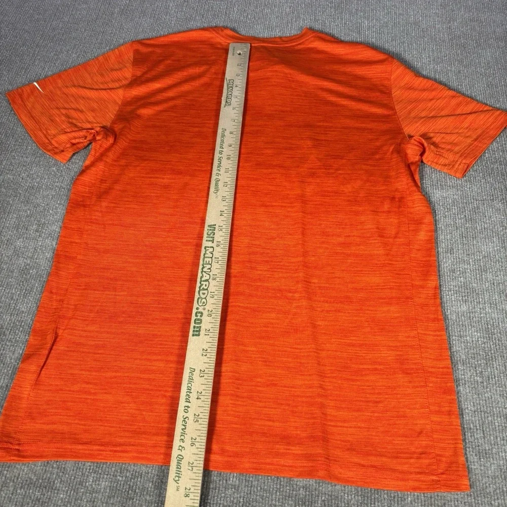 Nike Cleveland Browns‎ T Shirt Mens M Short Sleeve Orange Dri Fit Logo NFL NWT